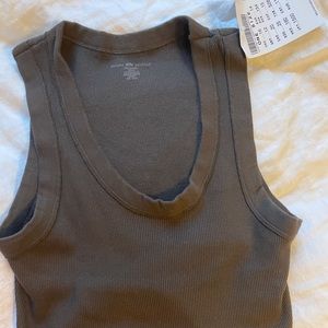 Brandy Melville brown tank